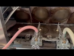 2 टन रोल्ड चीनी शंकु बेकिंग उत्पादन लाइन