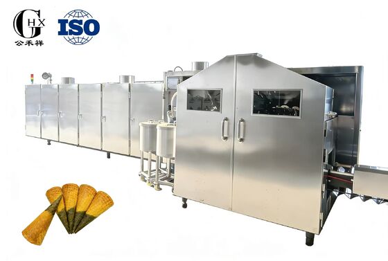 गुणवत्ता SD80-R53x2 Automatic Sugar Cone Making Machine With 5000-6000pcs / Hour Capacity And SIEMENS / DELTA PLC Control कारखाना