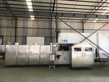 अच्छी कीमत L8.7xW2.1xH2M पॉलिश आइसक्रीम कोन बिस्किट बनाने की मशीन ऑनलाइन