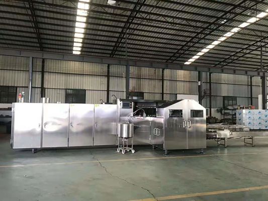 स्नैक फूड फैक्ट्री के लिए 5000 किग्रा 3.37Kw 380V चीनी शंकु बनाने की मशीन