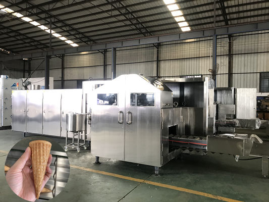 अच्छी कीमत बहुक्रियाशील 3.37kw 10kg / H चीनी कोन बेकिंग मशीन ऑनलाइन